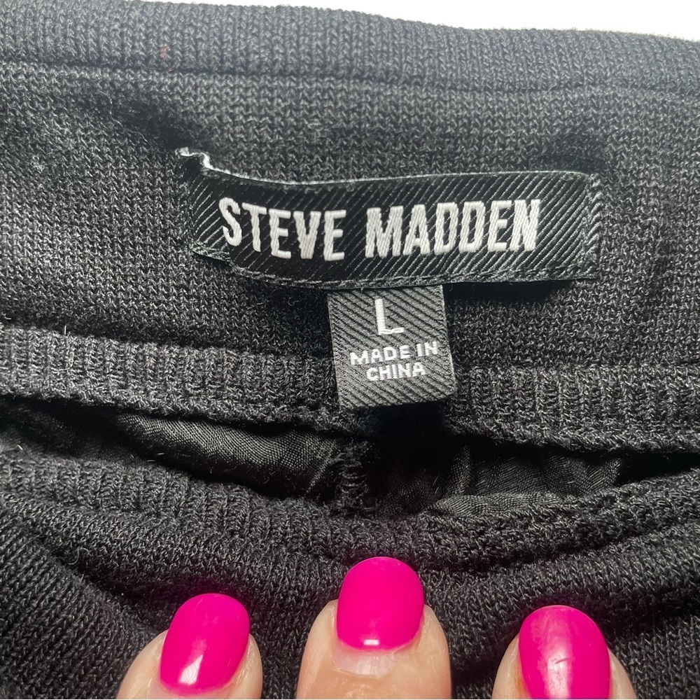 Steve Madden Black Malvina Skirt Size Large - Picture 4 of 7